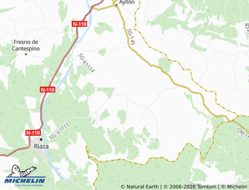 MICHELIN Villacorta map - ViaMichelin