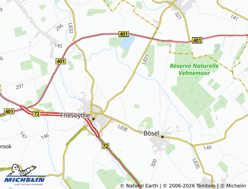MICHELIN Hohefeld map - ViaMichelin