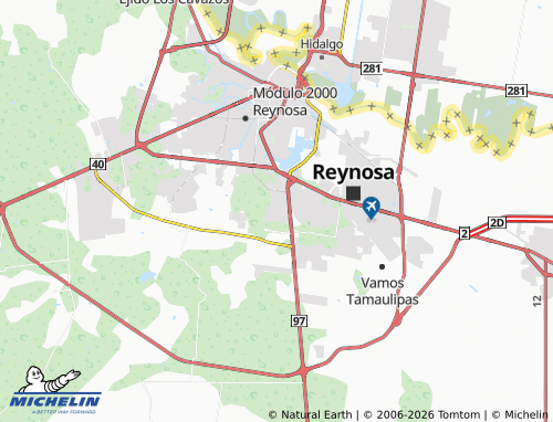 Mappa MICHELIN Benito Juárez - ViaMichelin
