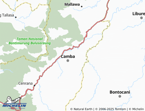 MICHELIN Sawaru map - ViaMichelin