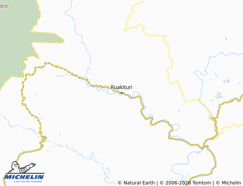 Mapa MICHELIN Ruakituri - ViaMichelin