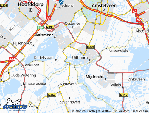 Mapa MICHELIN De Kwakel - ViaMichelin