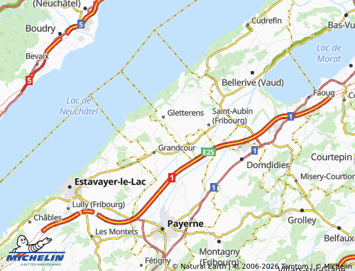 Mappa MICHELIN Vallon - ViaMichelin