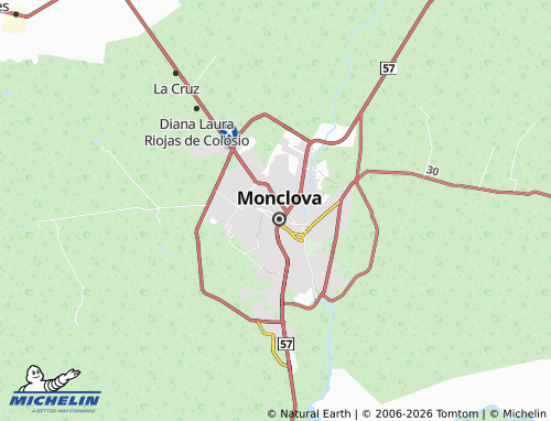 Mapa MICHELIN Chamizal - ViaMichelin