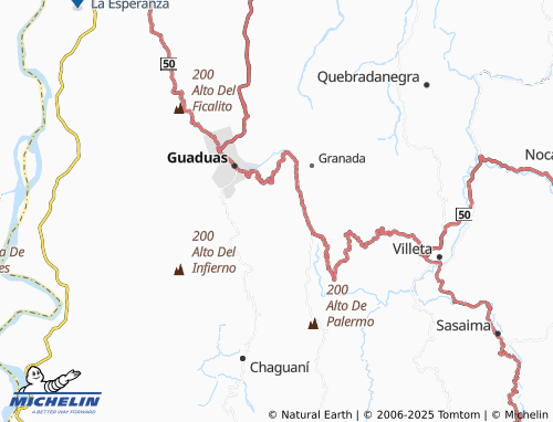 Mapa MICHELIN La Cumbre - ViaMichelin