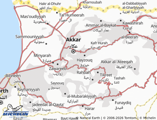 Mapa MICHELIN Mashha - ViaMichelin