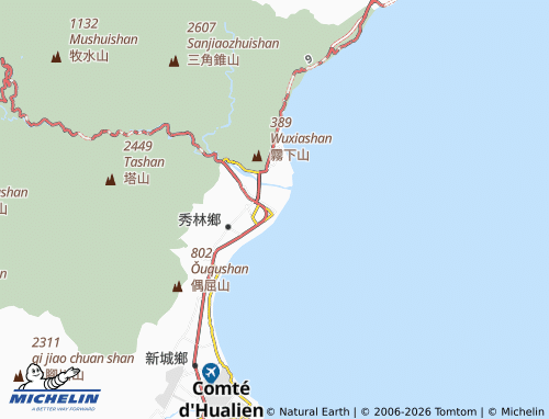 MICHELIN Minyou map - ViaMichelin