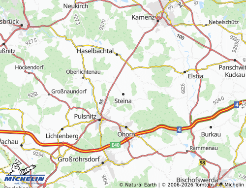 MICHELIN Steina map - ViaMichelin