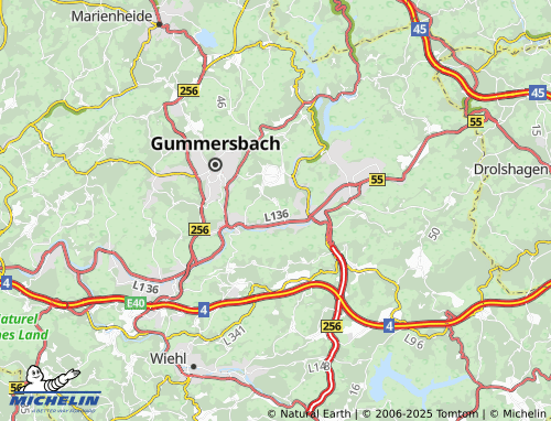 MICHELIN-Landkarte Börnchen - ViaMichelin