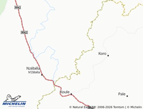 Mappa MICHELIN Bayéma - ViaMichelin