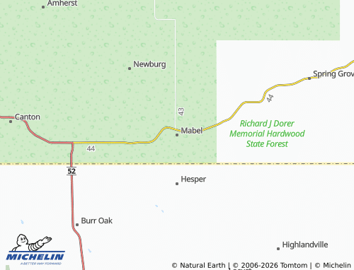 Mappa MICHELIN Mabel - ViaMichelin
