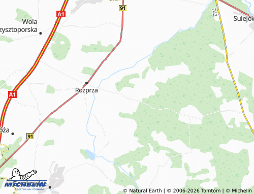 Carte MICHELIN Straszów - ViaMichelin