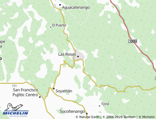 MICHELIN Jesús y Maria map - ViaMichelin