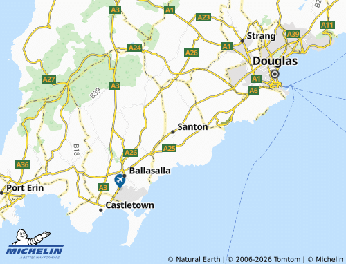 Carte MICHELIN Santon - ViaMichelin