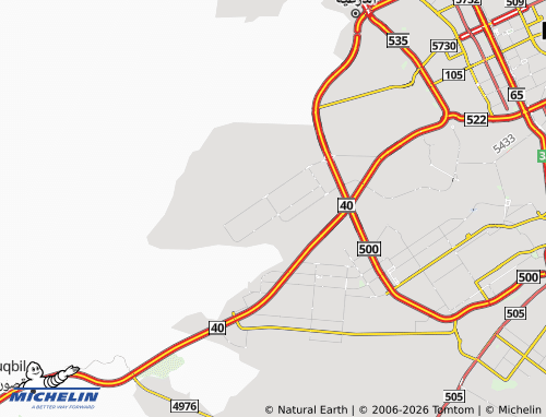 MICHELIN-Landkarte Dhahra Laban - ViaMichelin