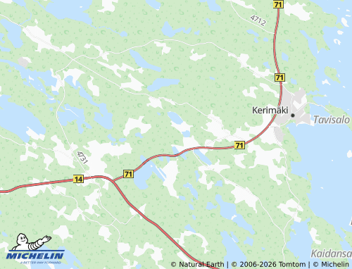Carte MICHELIN Kopuri - ViaMichelin