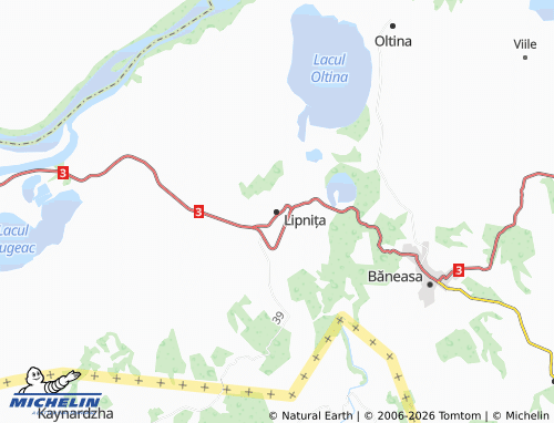 Mappa MICHELIN Lipnița - ViaMichelin