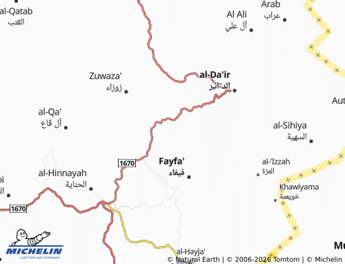 Mappa MICHELIN Misam - ViaMichelin