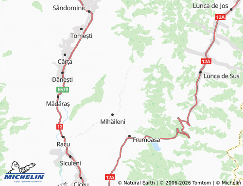 Mappa MICHELIN Nădejdea - ViaMichelin