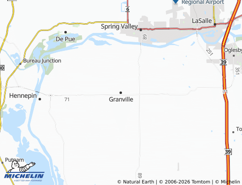 Mappa MICHELIN Granville - ViaMichelin