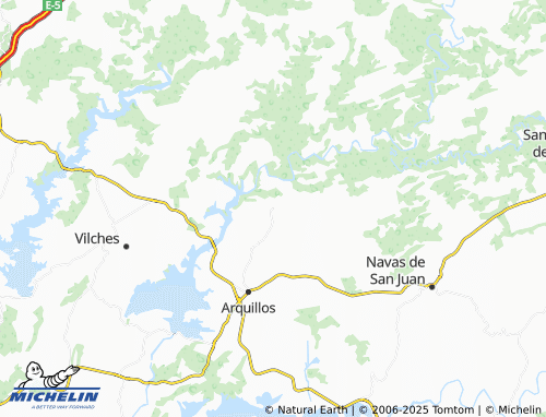 MICHELIN El Porrosillo map - ViaMichelin