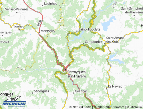 Kaart MICHELIN Banhars - ViaMichelin