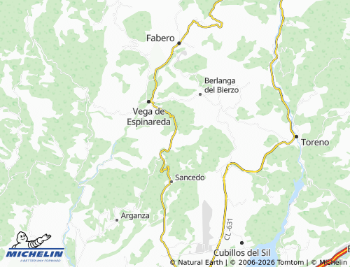 Carte MICHELIN Ocero - ViaMichelin