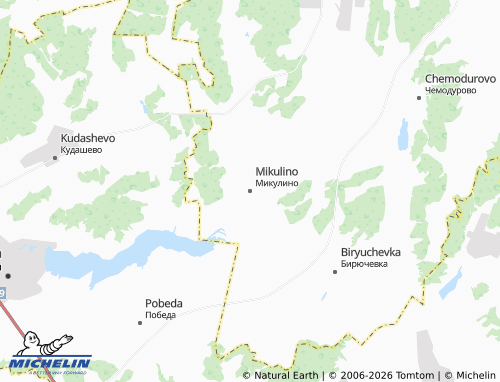 MICHELIN-Landkarte Mikulino - ViaMichelin