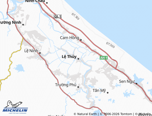 Mapa MICHELIN Phong Thủy - ViaMichelin