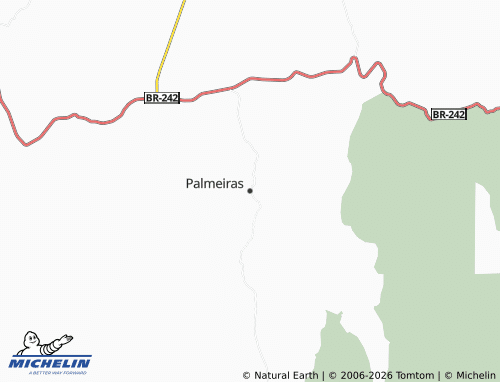 Mappa MICHELIN Palmeiras - ViaMichelin