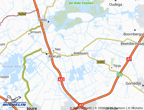 Mapa MICHELIN Aldeboarn - ViaMichelin