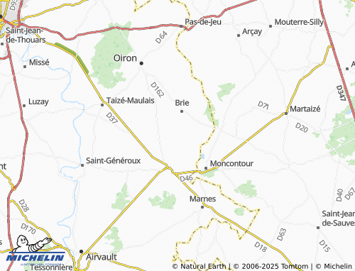 Carte MICHELIN Germond - ViaMichelin