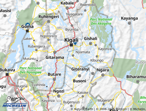 MICHELIN-Landkarte Bugesera - ViaMichelin