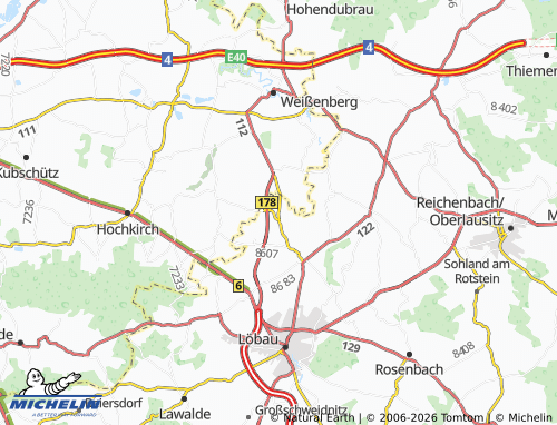Mapa MICHELIN Krappe - ViaMichelin