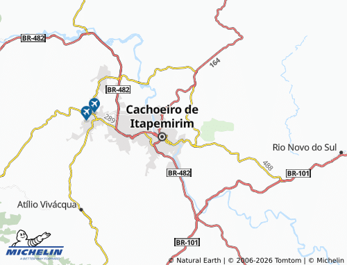 Mapa MICHELIN Nossa Senhora Aparecida - ViaMichelin