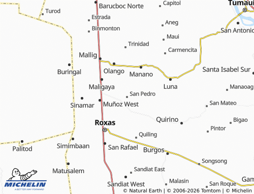 MICHELIN San Pedro map - ViaMichelin