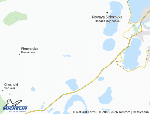 MICHELIN-Landkarte Romanovka - ViaMichelin