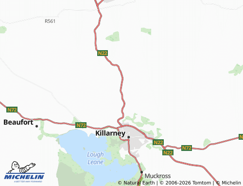 Mappa MICHELIN Gortnacarriga - ViaMichelin