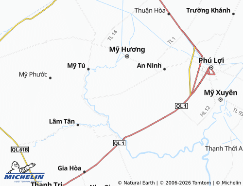 Mapa MICHELIN Thuận Hưng - ViaMichelin