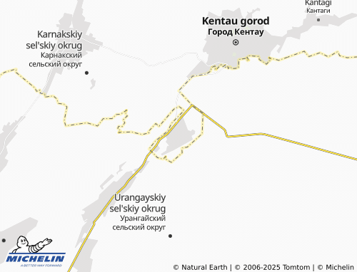 Mappa MICHELIN Kushata - ViaMichelin