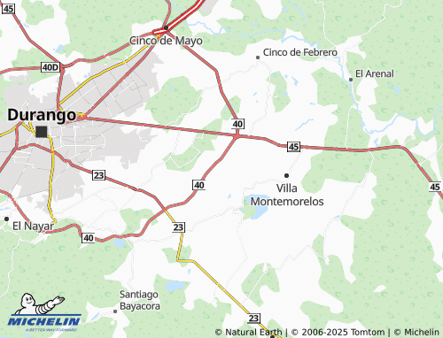 Mappa MICHELIN Parras de La Fuente - ViaMichelin