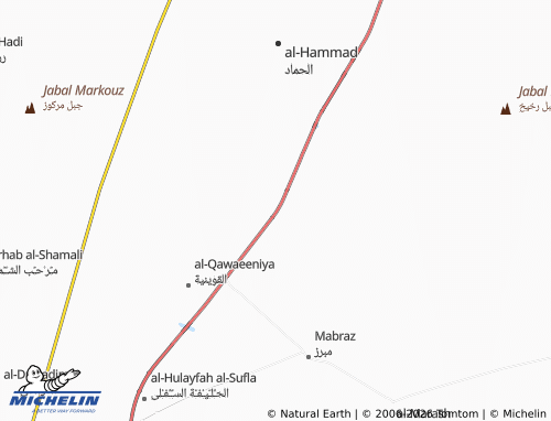 MICHELIN-Landkarte Thamayl al-Shaqran - ViaMichelin