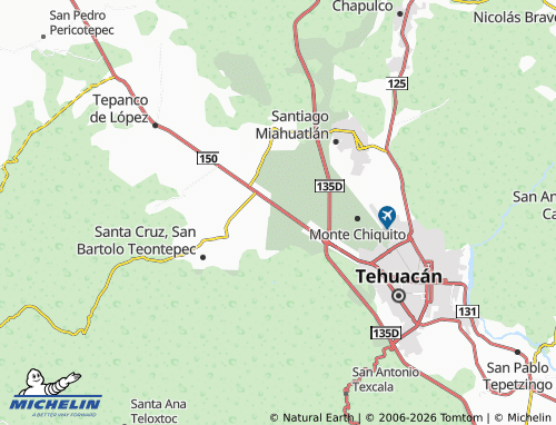 MICHELIN Providencia map - ViaMichelin