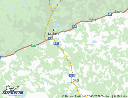 MICHELIN Amata map - ViaMichelin