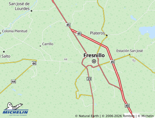 Mapa MICHELIN Bajío de Fresnillo II - ViaMichelin