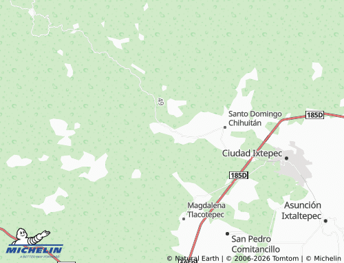 Mapa MICHELIN Del Carmen - ViaMichelin