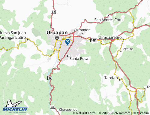 Mapa MICHELIN La Cortina III - ViaMichelin