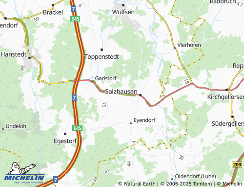Carte MICHELIN Oelstorf - ViaMichelin