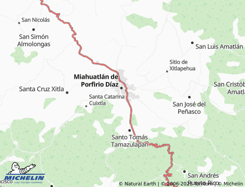 MICHELIN Del Gueche map - ViaMichelin