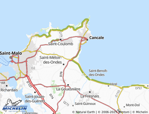 MICHELIN La Coudre map - ViaMichelin